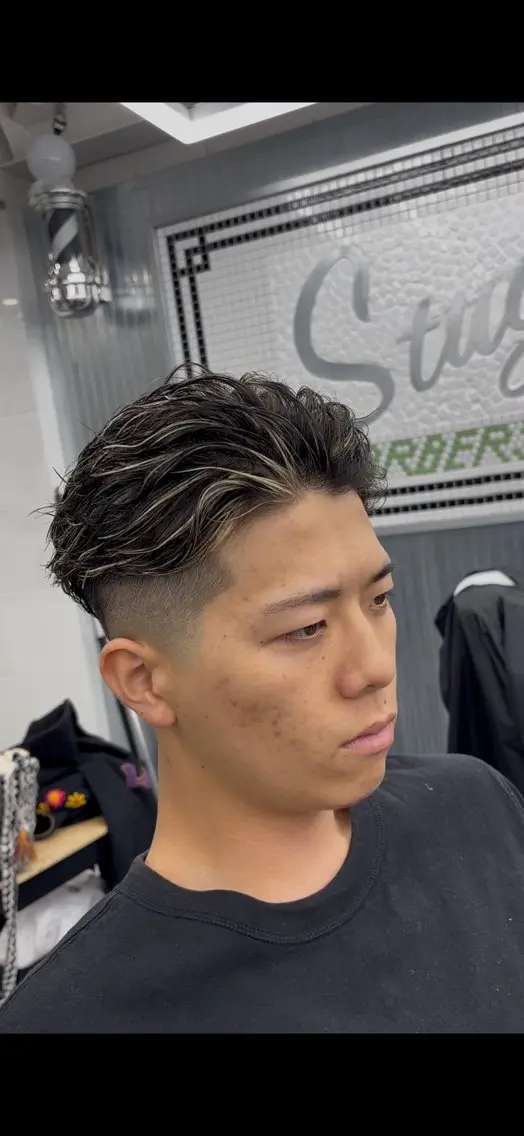メンズ 菅 桜介のヘアスタイル