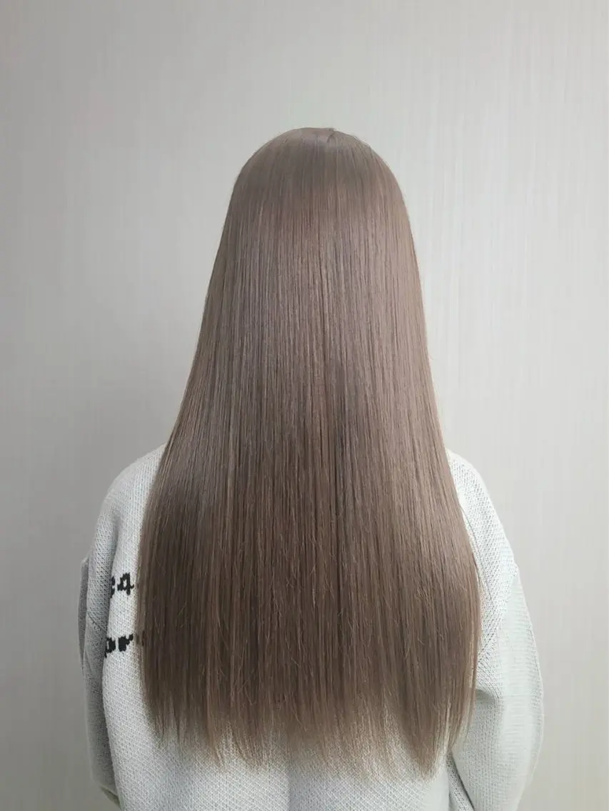 ロング カラー カット ヘアカラー トリートメント 透明感カラー🫧 Kanaのヘアスタイル
