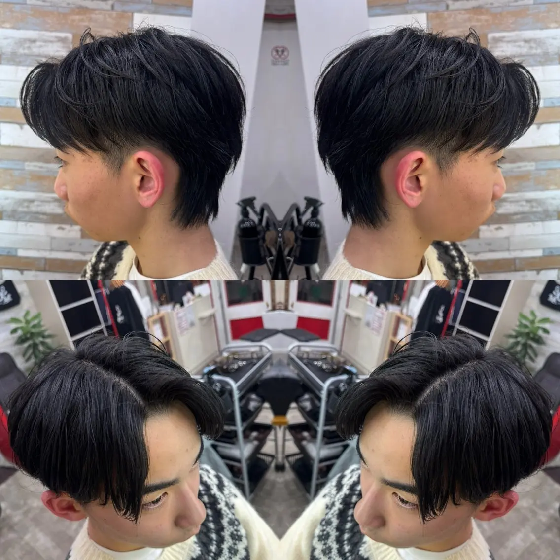 ショート メンズ カット ✨️眉毛、派手髪、 ハイトーンShinの眉毛・アイブロウイメージ