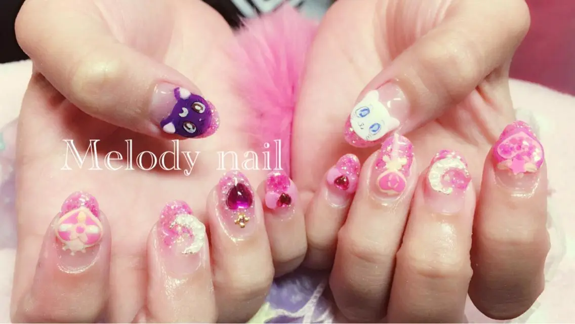 ネイル スカルプネイル Melody nailのネイルデザイン