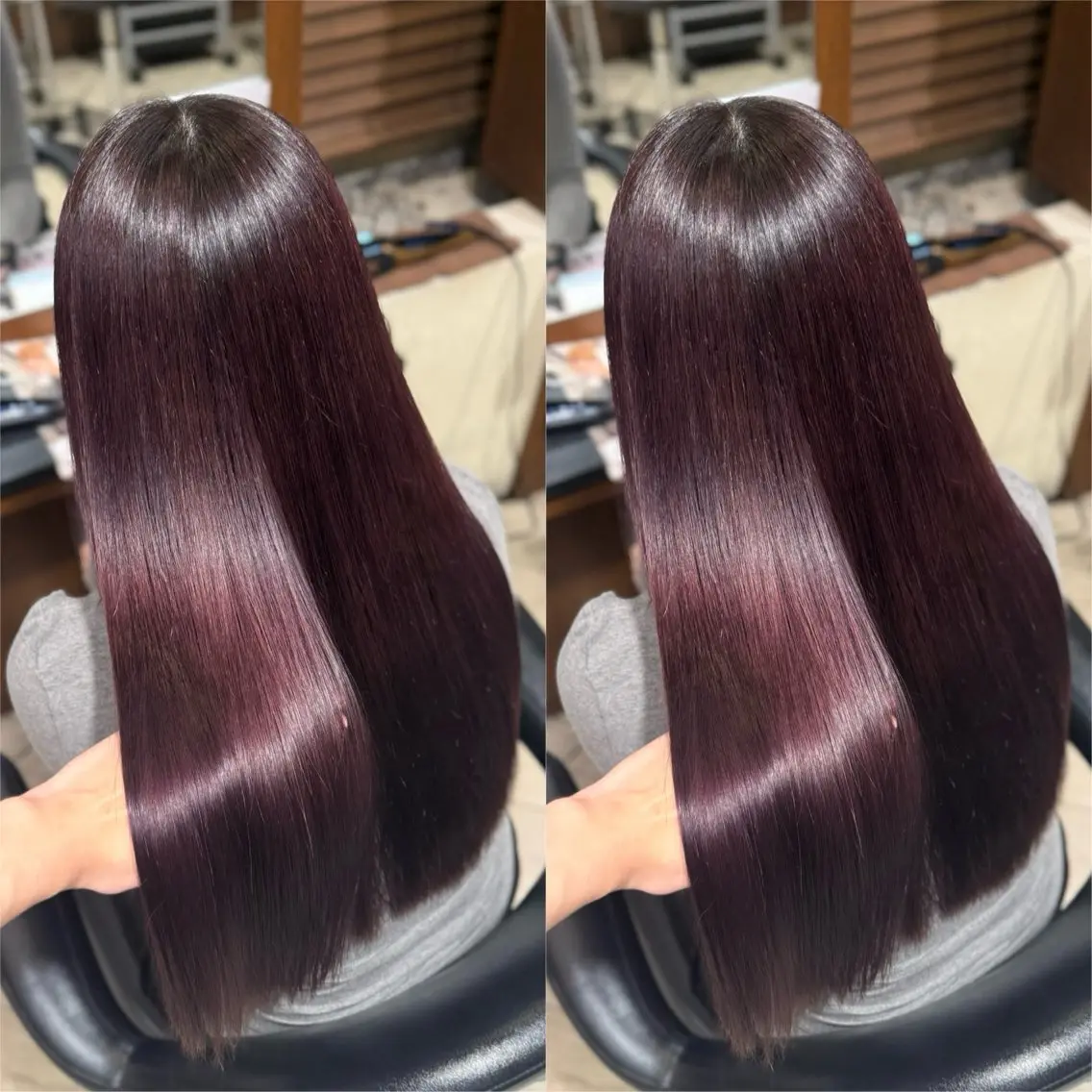 ロング カラー イルミナカラー カット ヘアカラー 𐙚 ꜱᴀɴᴀ 𐙚のヘアスタイル