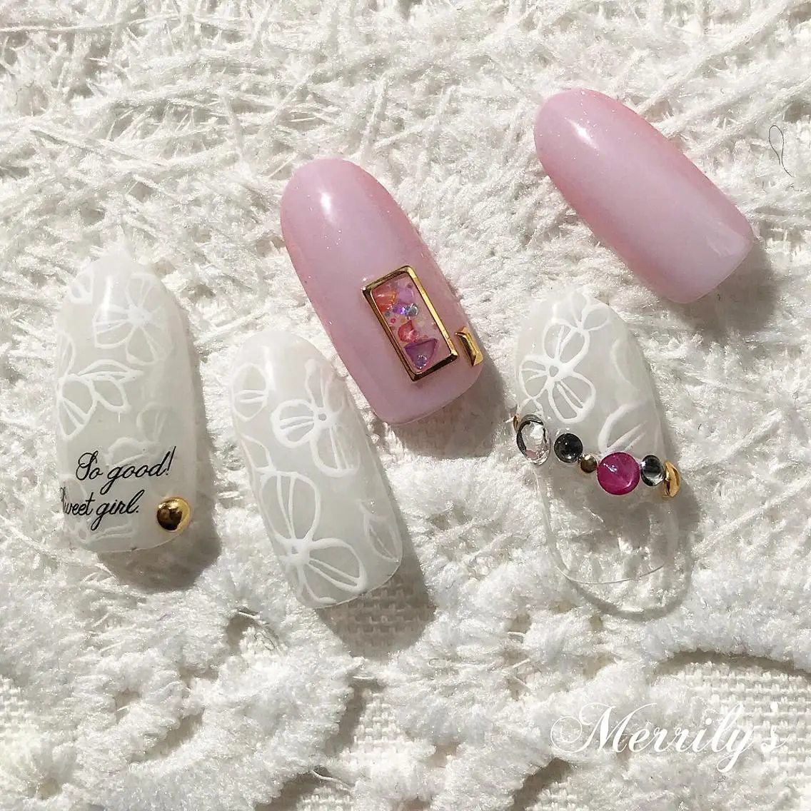 ネイル Merrily's Hagi Minaのネイルデザイン