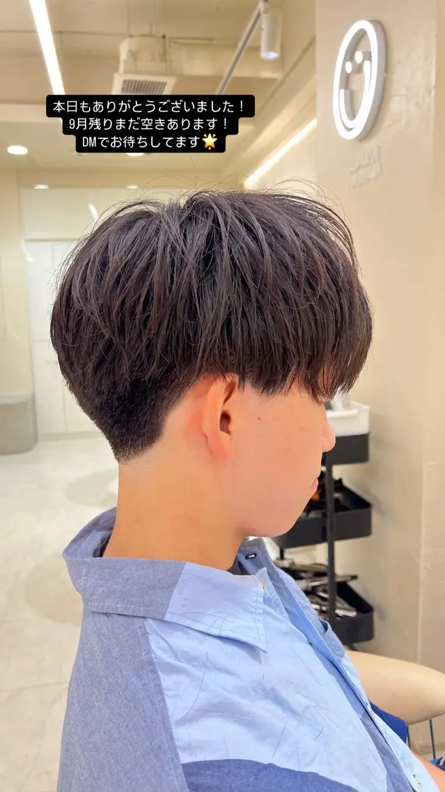 メンズ 横浜/ショート/ レディースカットのヘアスタイル