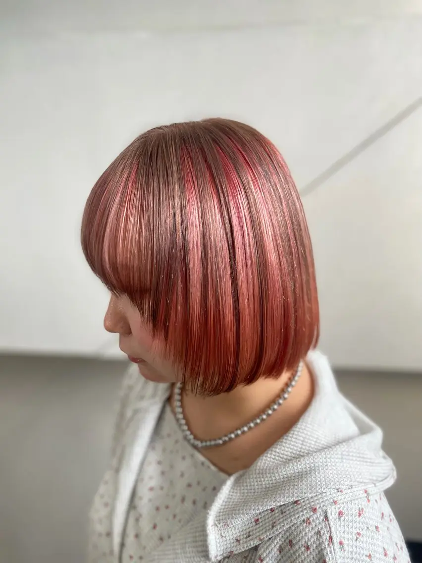 カラー ブラウンカラー 黒木 千晴のヘアスタイル