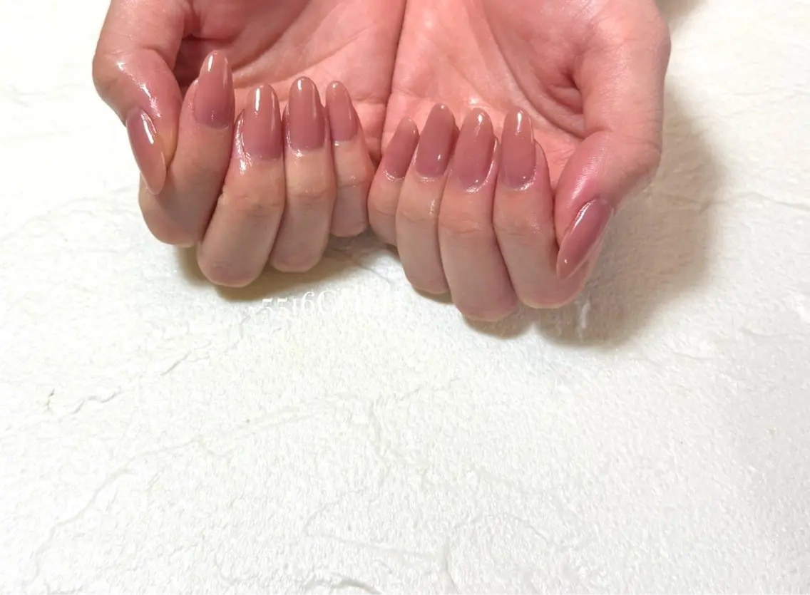 ネイル ワンカラーネイル 💎5516 MACHIKOのネイルデザイン