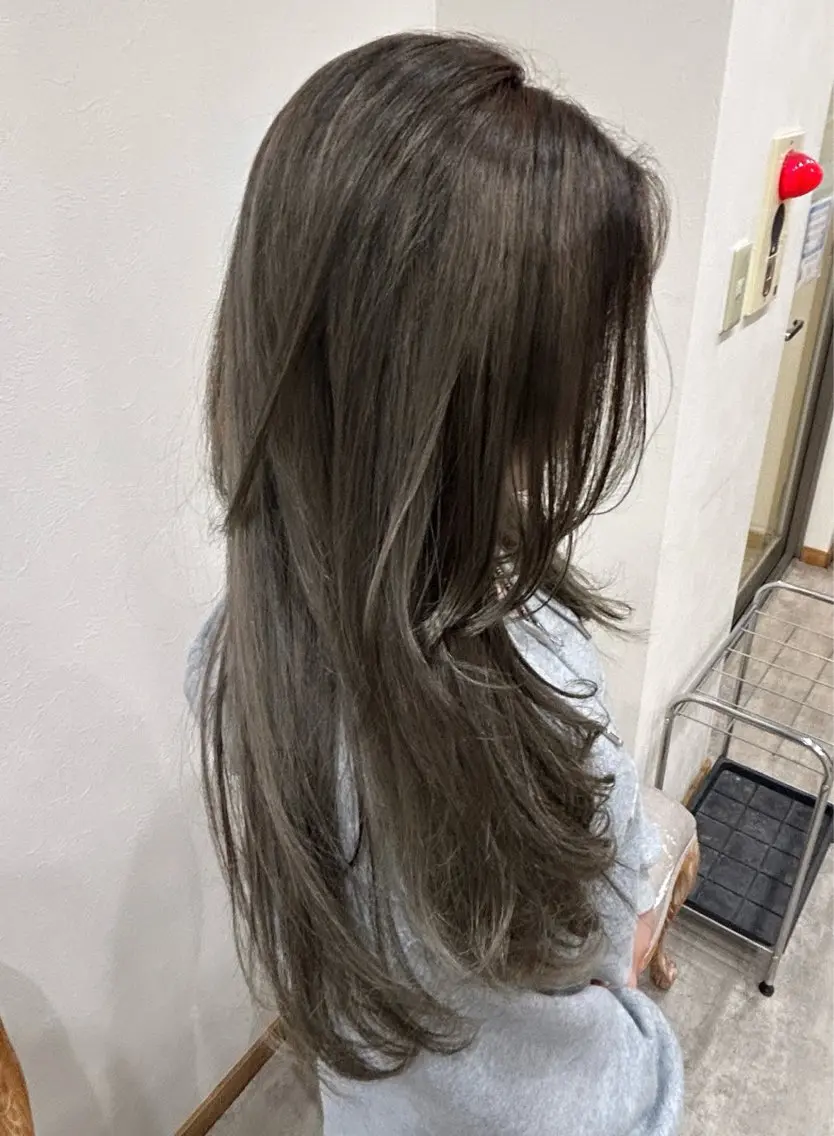 ロング カラー 中津 /kipi アカネのヘアスタイル