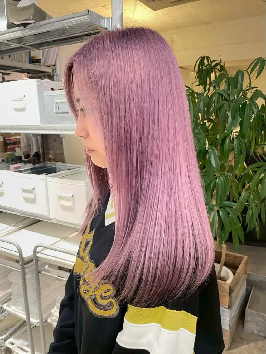 ロング カラー 🦋ナチュラルカラー /ブリーチ🥀恵佑のヘアスタイル