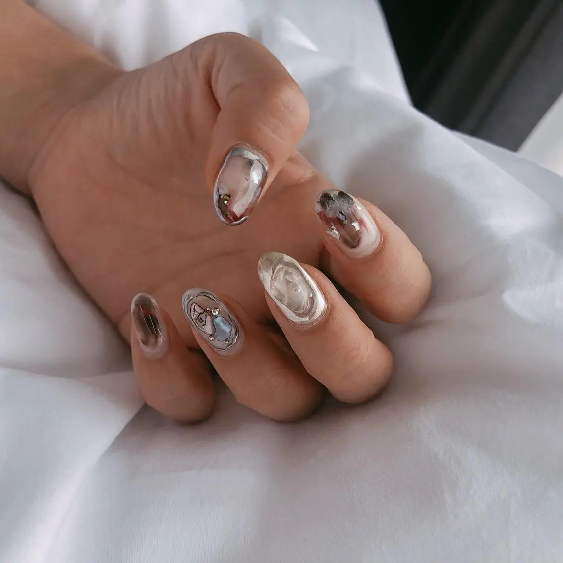 ネイル ニュアンスネイル ハンドネイル Nakazawa Mayuのネイルデザイン