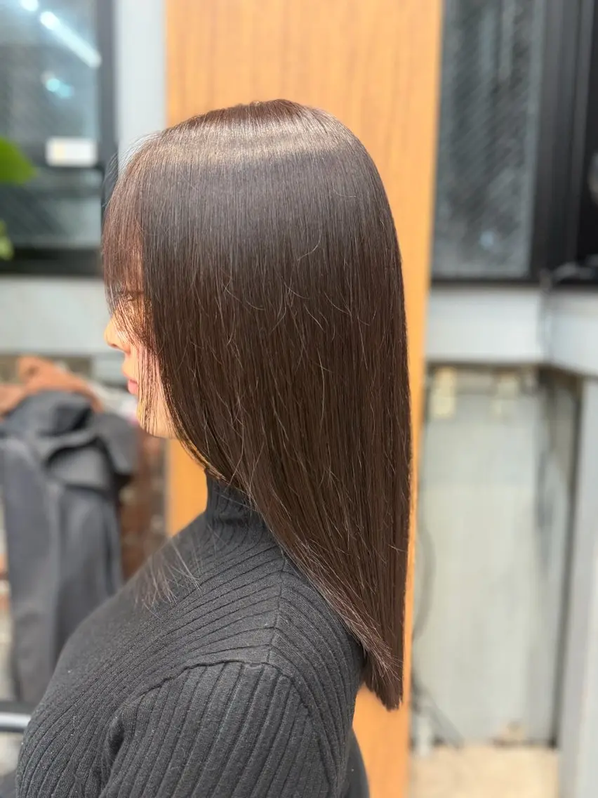 ロング カラー ヘアカラー 岸田 和樹のヘアスタイル