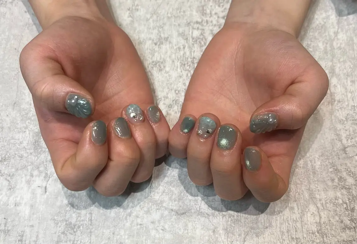 ネイル BEAUTY  MA RKET unguのネイルデザイン