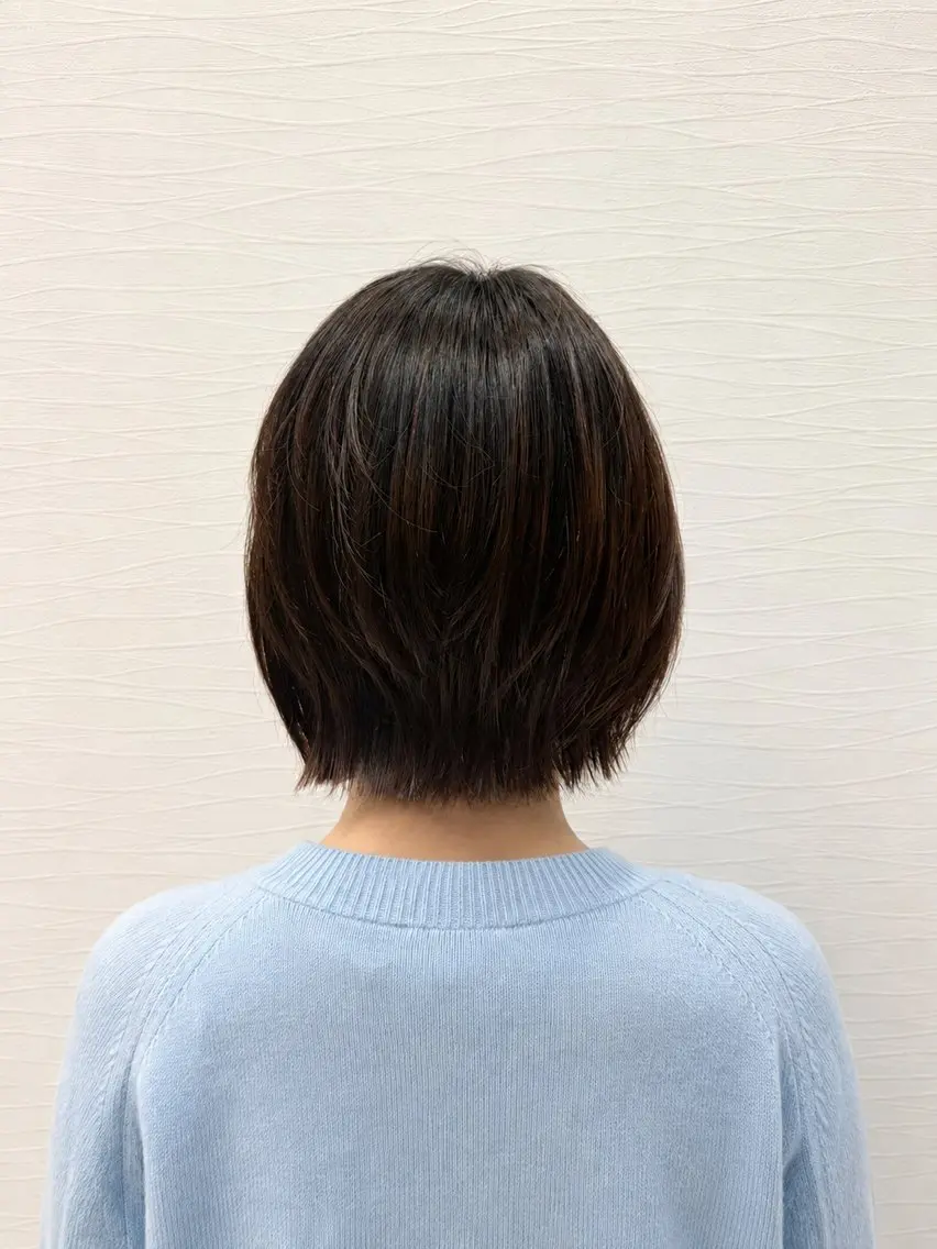 ショート ボブ くびれヘア 〈新宿〉〈表参道〉 武井ゆうかのヘアスタイル