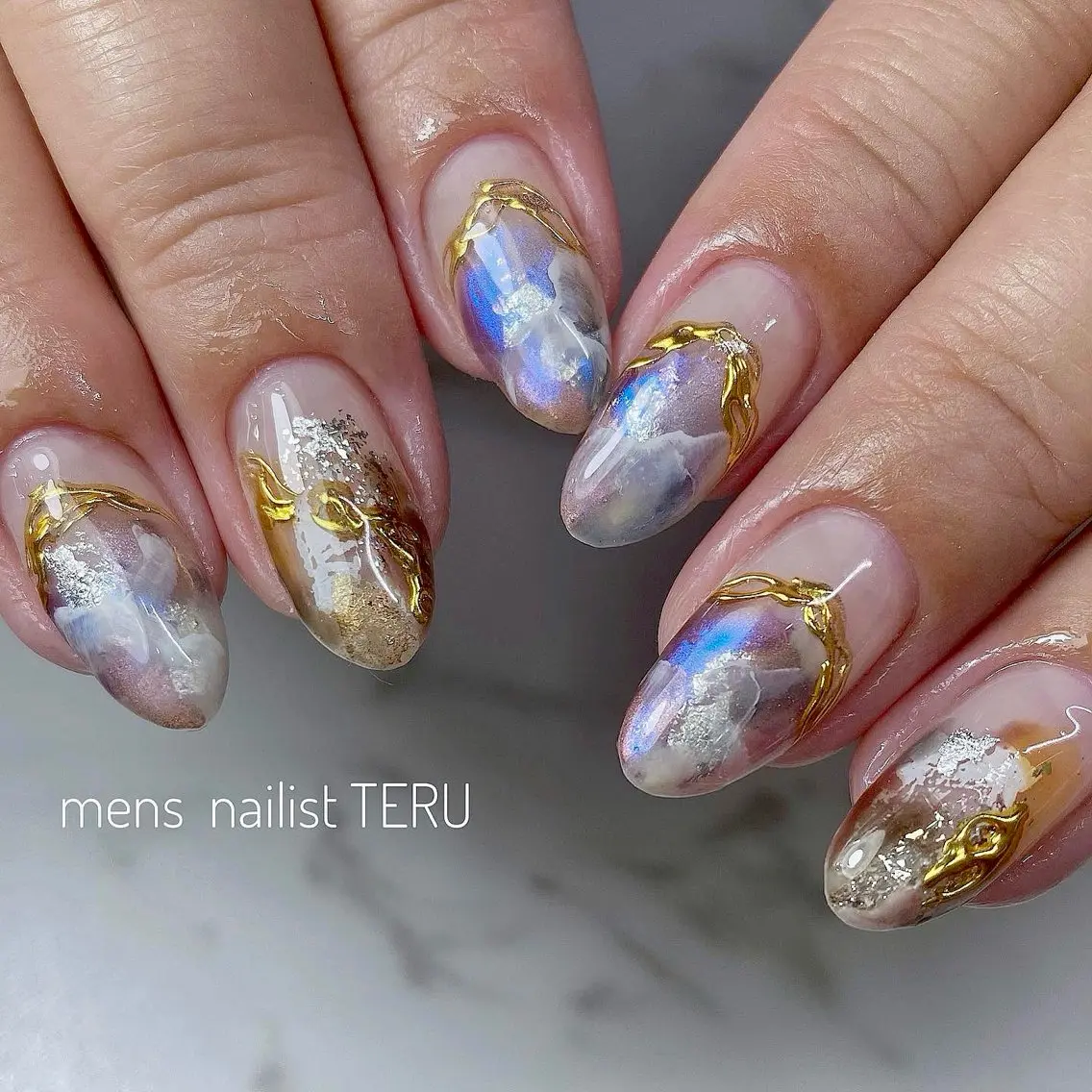 ネイル ニュアンスネイル ハンドネイル nailsalon ETERNALのネイルデザイン