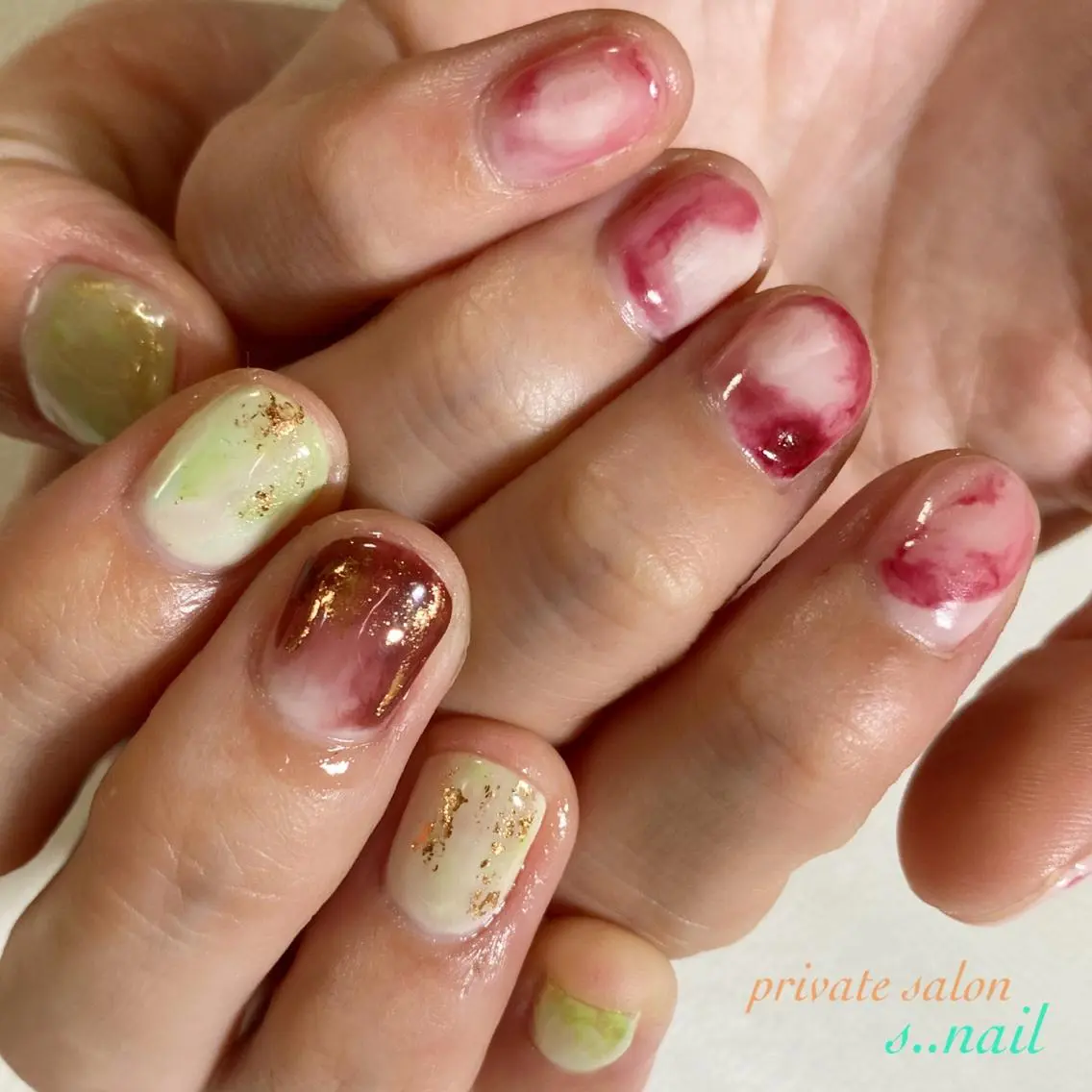 ネイル ニュアンスネイル ハンドネイル フットネイル s..nail / MORITAのネイルデザイン