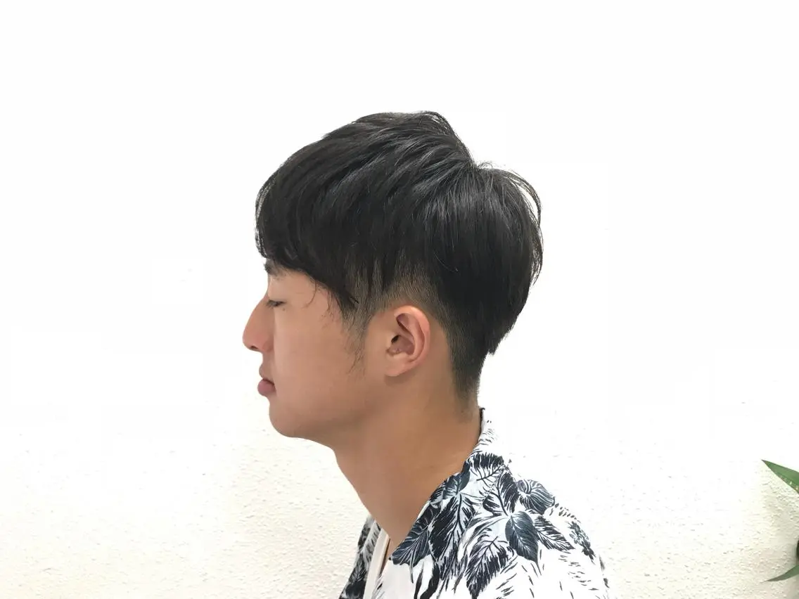 ショート メンズ 韓国 縮毛矯正 髪質改善 木村のヘアスタイル