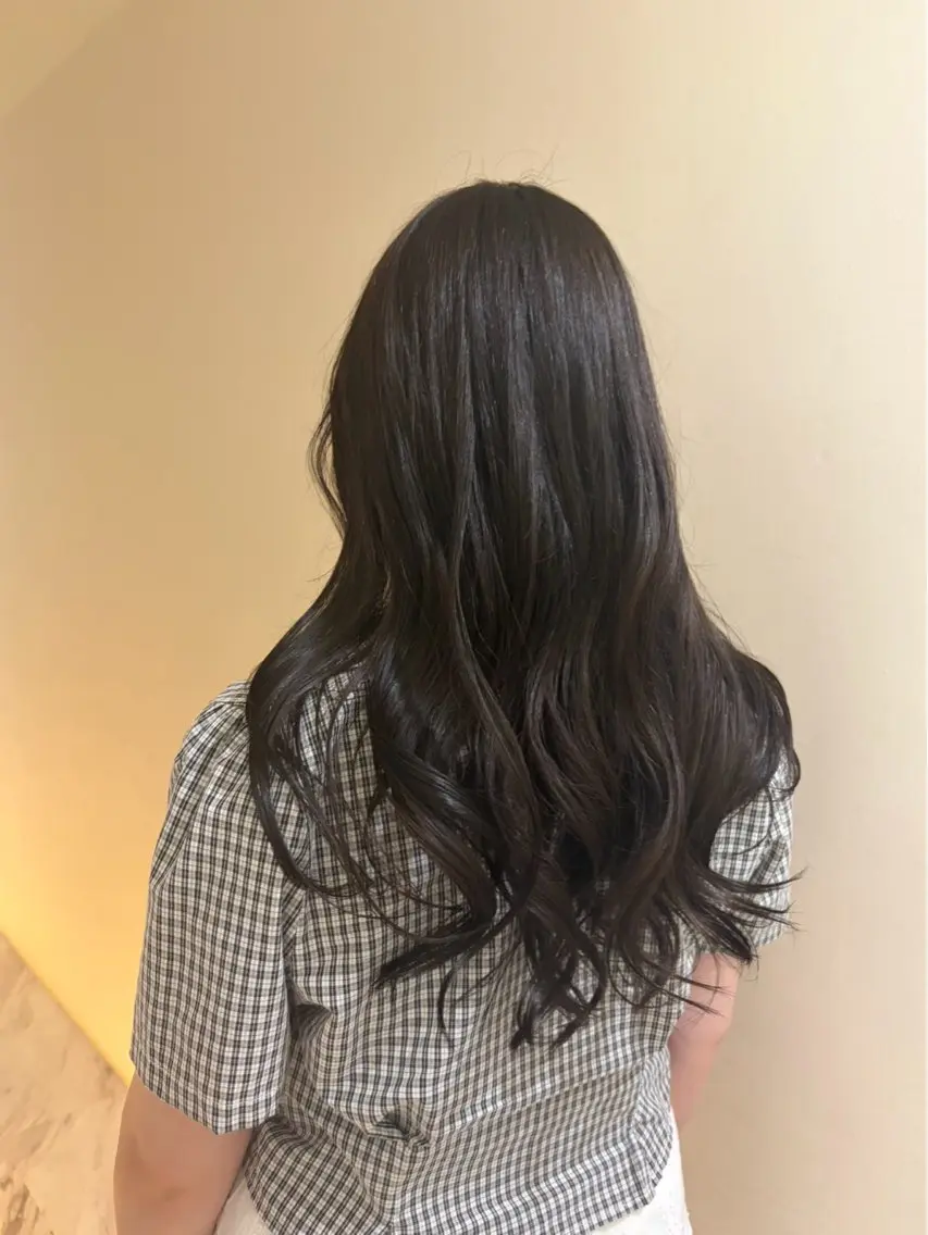 ロング カラー 北口 華乃のヘアスタイル