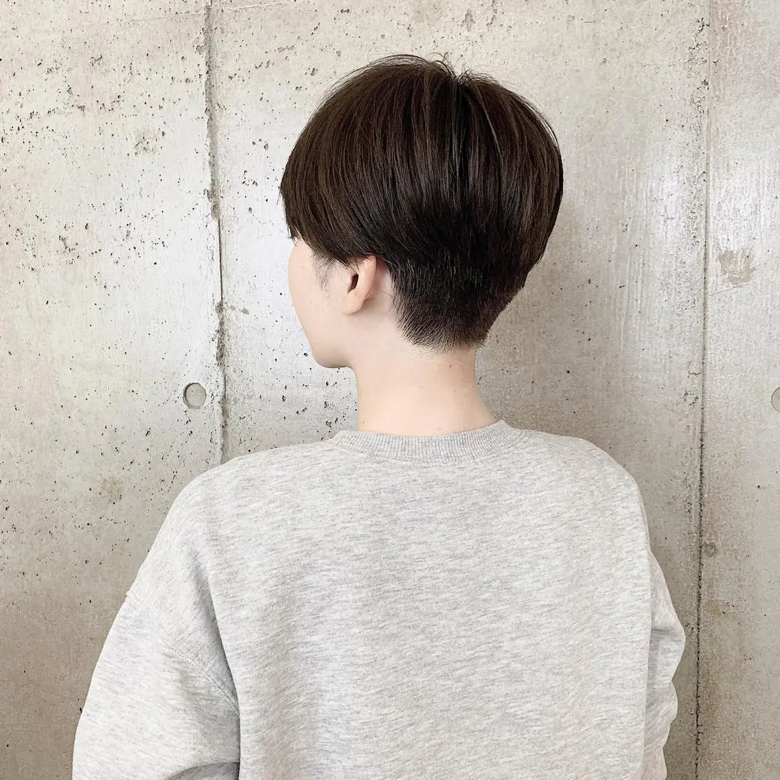 ショート カラー ハンサムショート ショートヘア 二宮 早智子のヘアスタイル