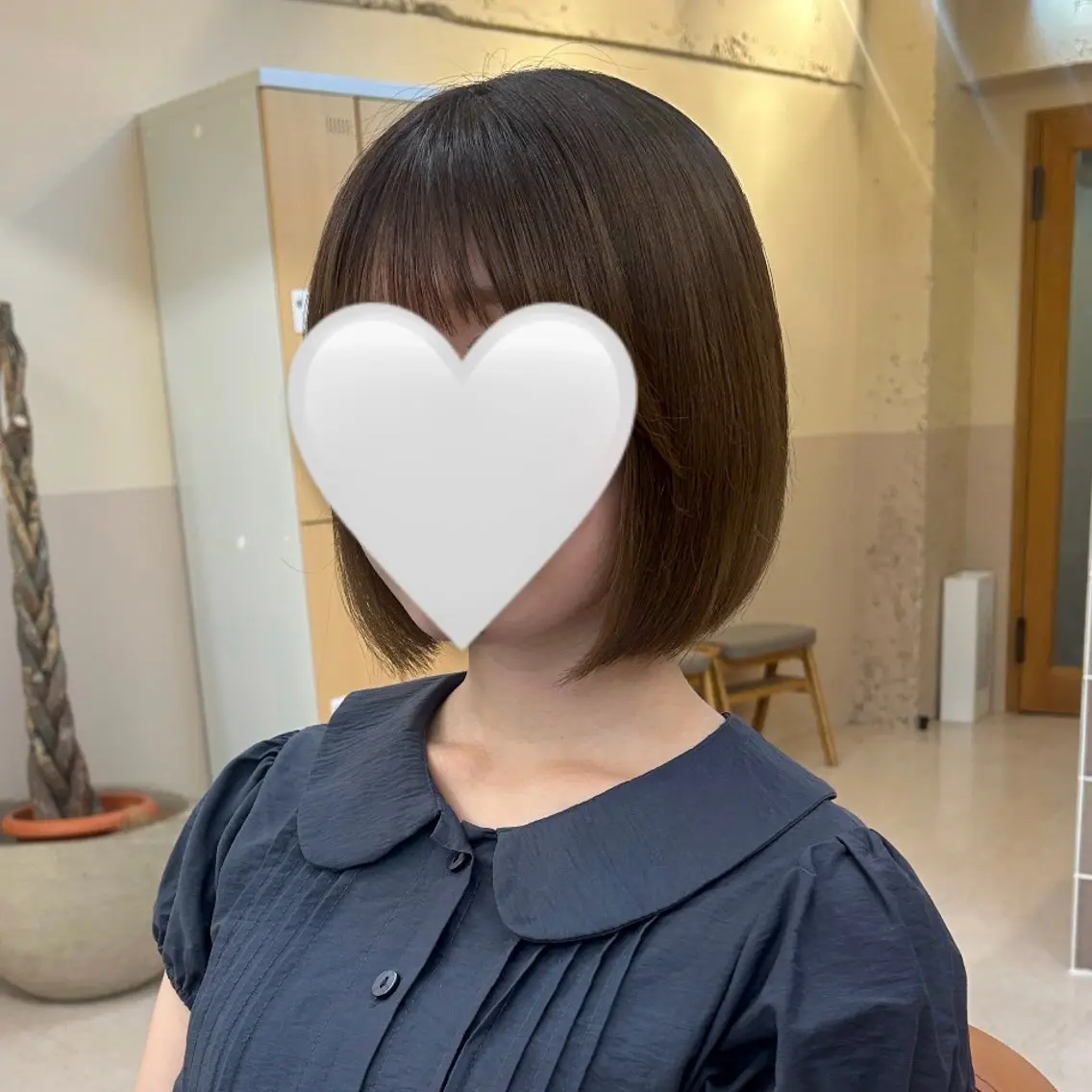 ショート カラー ボブ 柔らかいガーリーヘア 🎀Mahiroのヘアスタイル