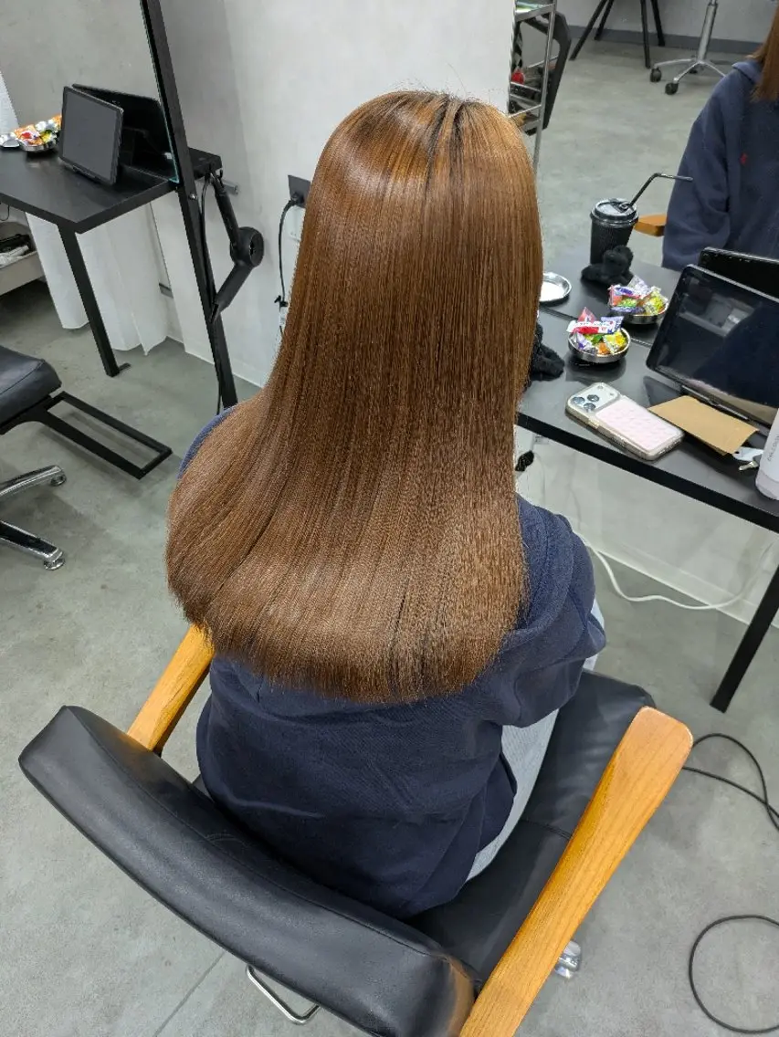 ロング 縮毛矯正 ✙✨🩵LIV / マキ🩵✨✙のヘアスタイル