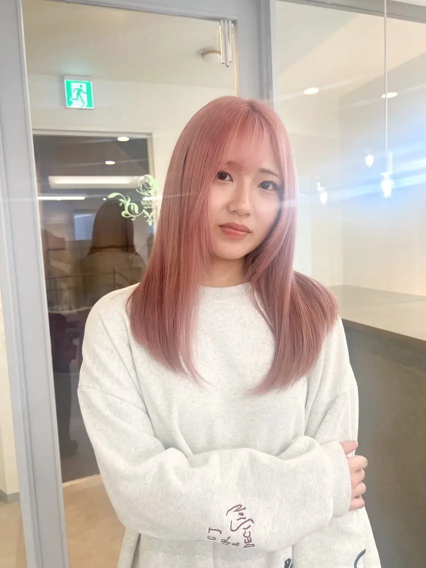 ロング Elsa the leap アヤカのヘアスタイル