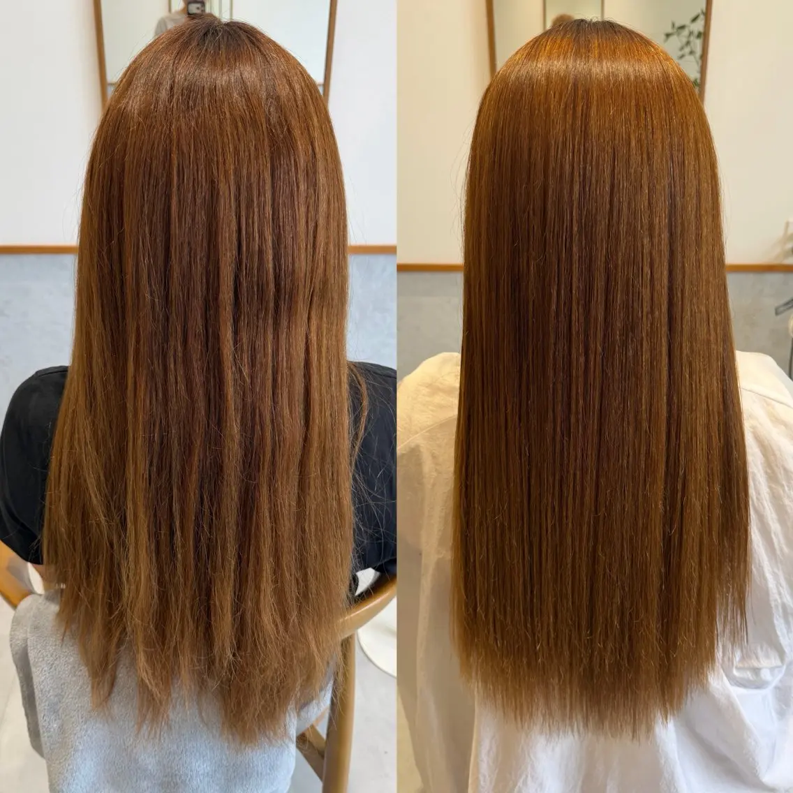 ロング 縮毛矯正 misaki🦄 lange hairのヘアスタイル