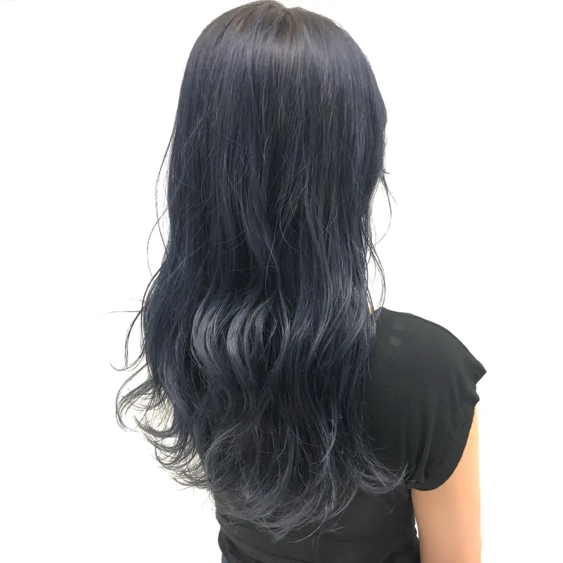 ロング カラー カット ヘアカラー トリートメント ヘッドスパ 💖ブリーチなし透明 感💖ASAHIのヘアスタイル