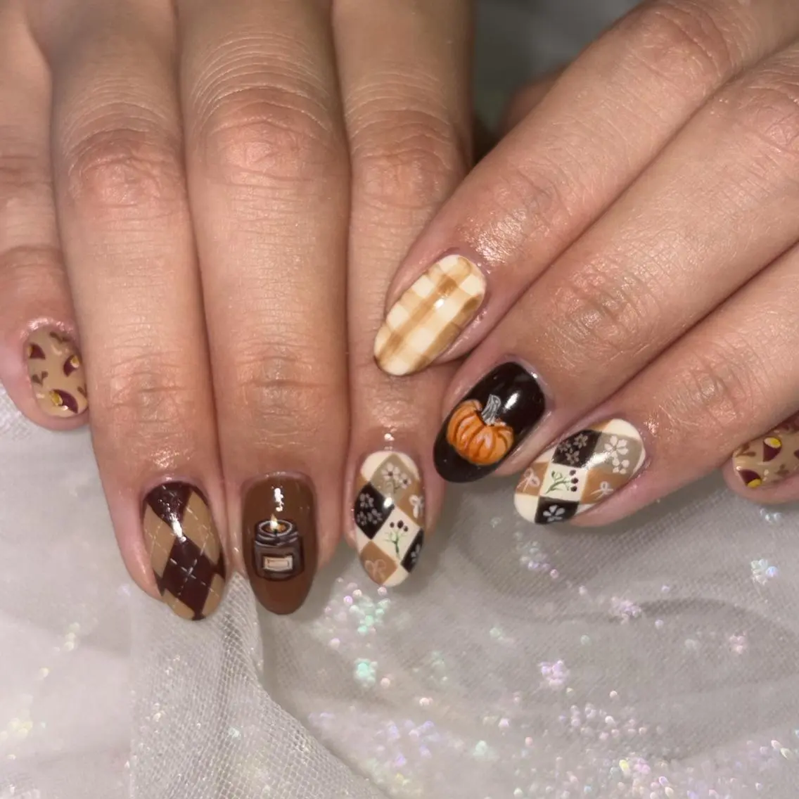 ショート ハンドネイル CHOnail 道玄坂のネイルデザイン