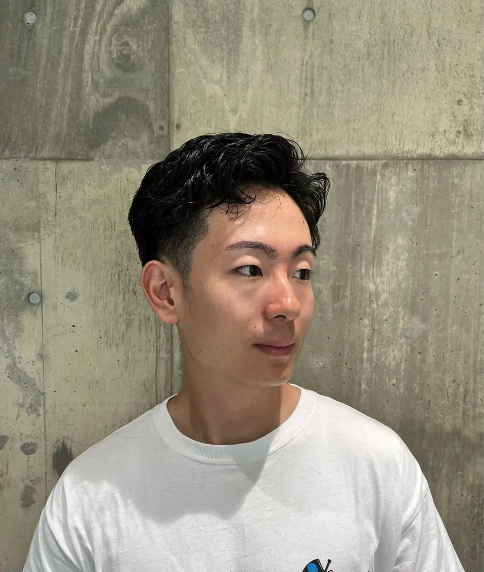 ショート パーマ カット パーマ 中村 佳菜のヘアスタイル
