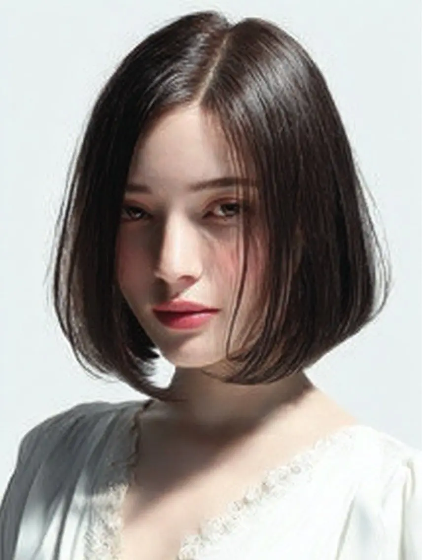 ショート カラー ヘアカラー 🍒モテ暖色カラー × うる艶✧ ゆなのヘアスタイル