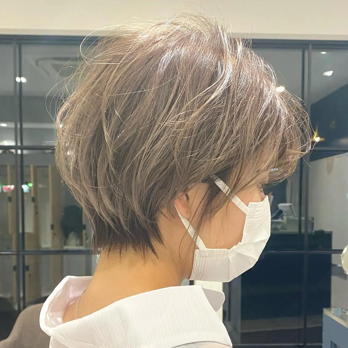ショート ショートボブ 丸みショート ボブ ショートヘア EARTH八潮 樋口のヘアスタイル