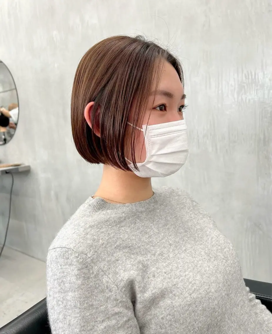 ショート カット トリートメント 鈴 /ショート/ボブのヘアスタイル