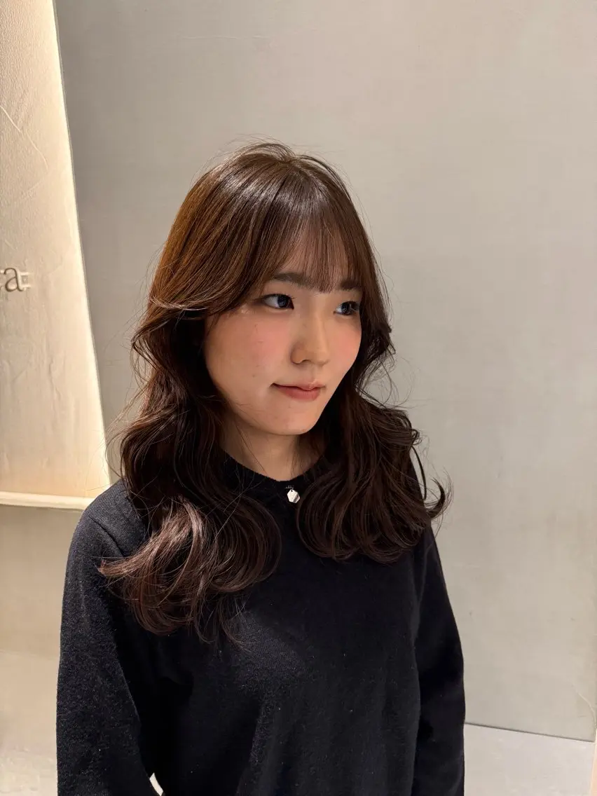 ロング カラー ヘアアレンジ カット トリートメント ヘッドスパ 艶髪/ボブモデル 募集🫧terukaのヘアスタイル