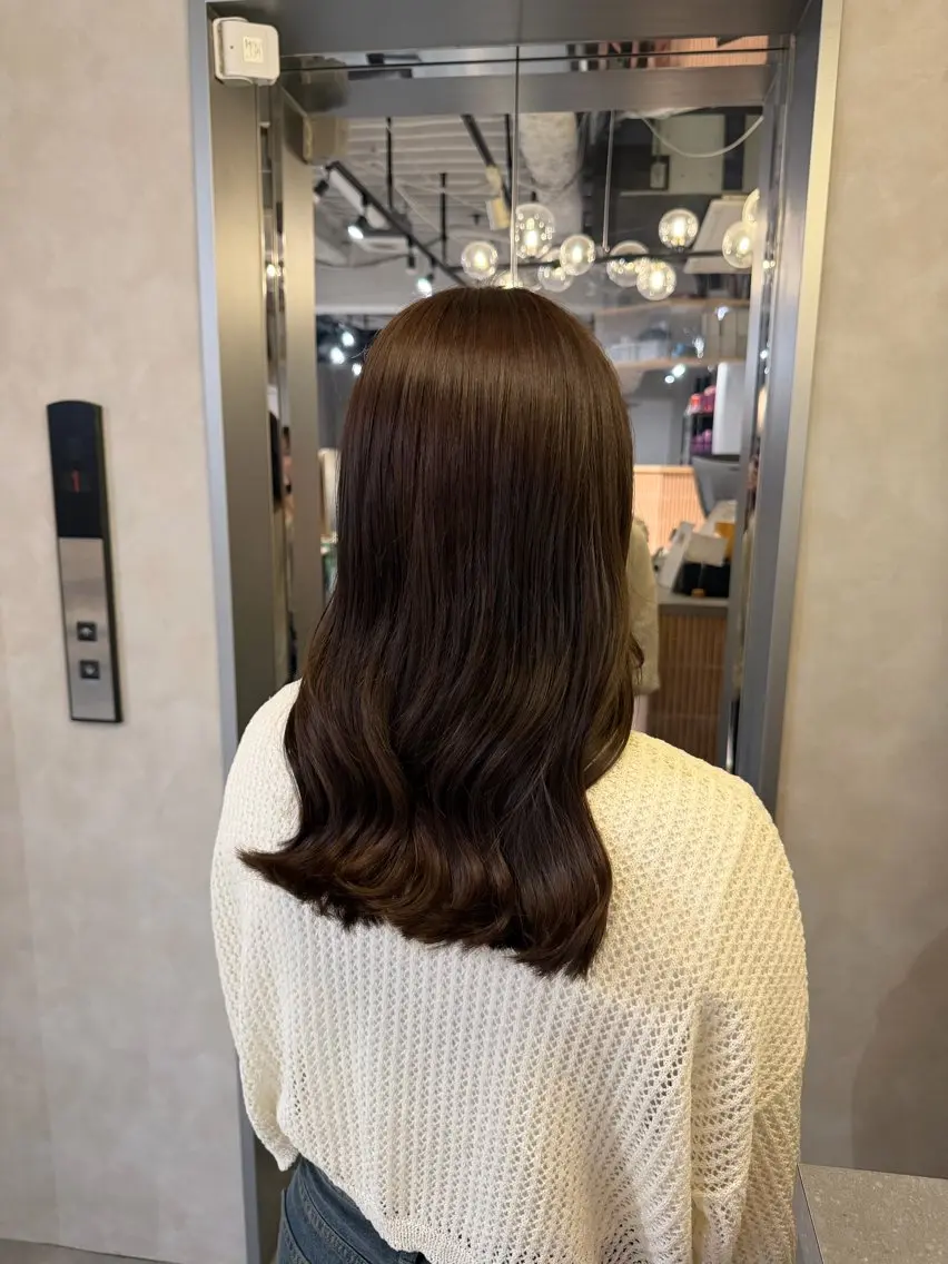 カラー rin Fier umedaのヘアスタイル