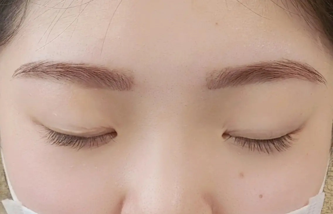 アイブロウ 眉カラー 眉毛ワックス脱毛 ワックス脱毛 ASHA ikumiのマツエク・マツパデザイン