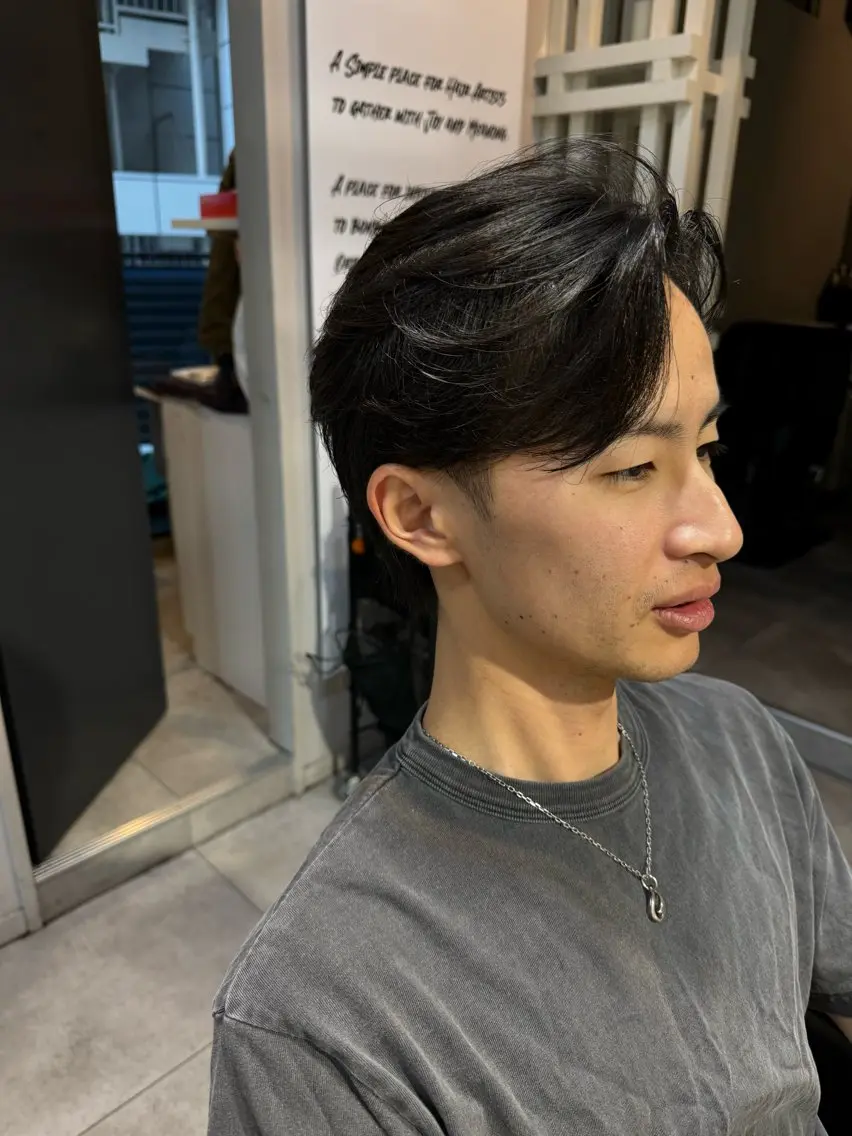 ミディアム メンズ 似合う髪型が 分からない方へのヘアスタイル