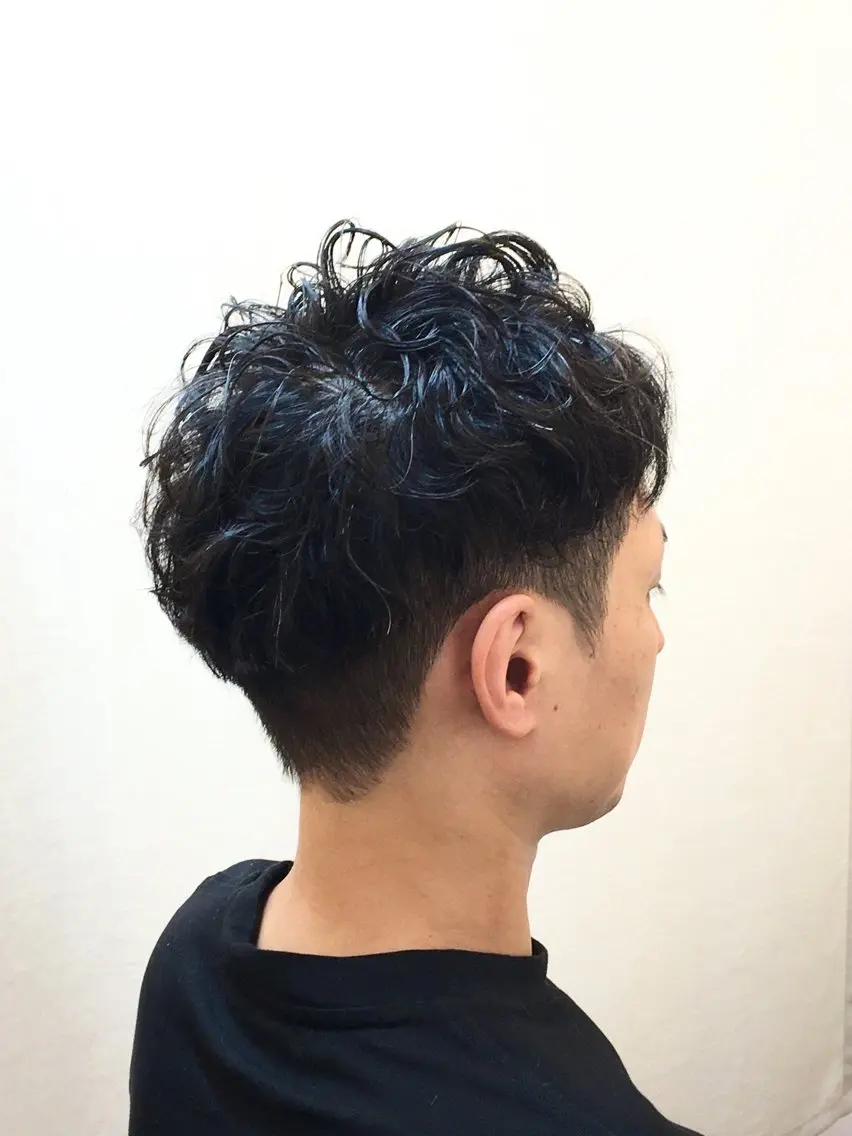 ショート パーマ メンズ メンズパーマ 水野 朝之のヘアスタイル
