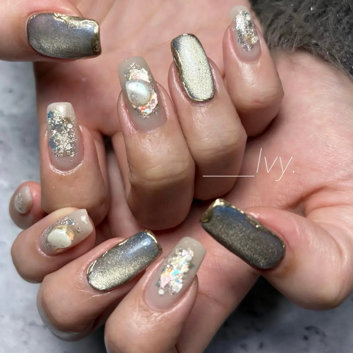 ネイル ハンドネイル ハンドケア nail salon Ivy【放出】のネイルデザイン