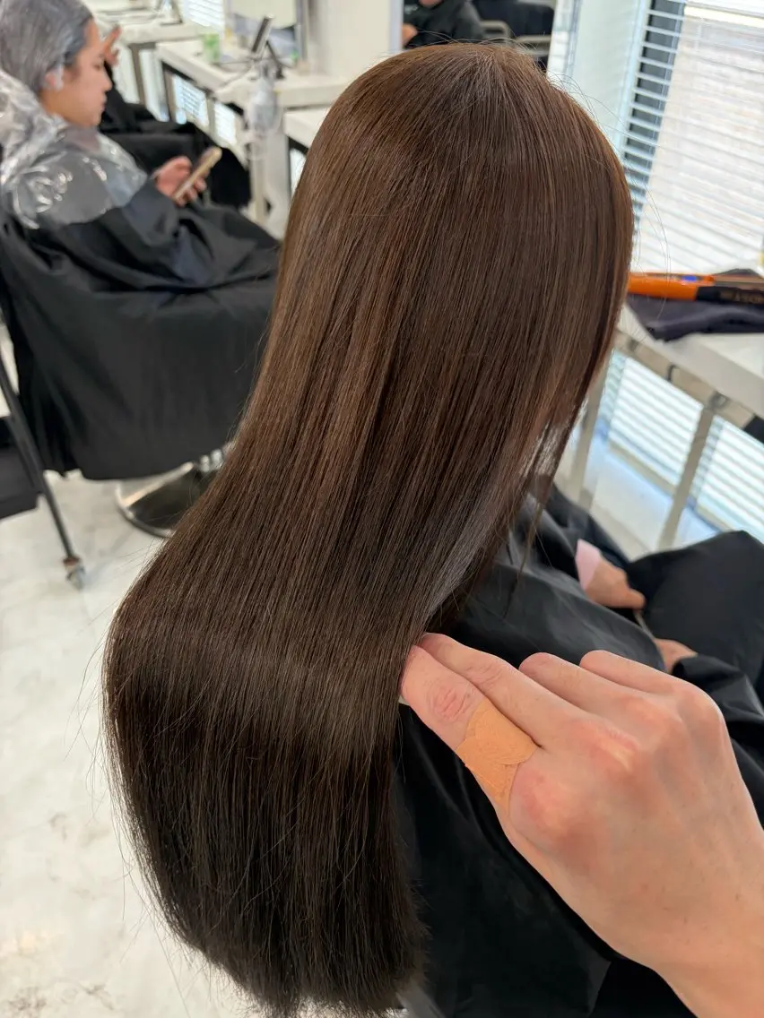 ロング トリートメント 佐藤 笑瑠のヘアスタイル