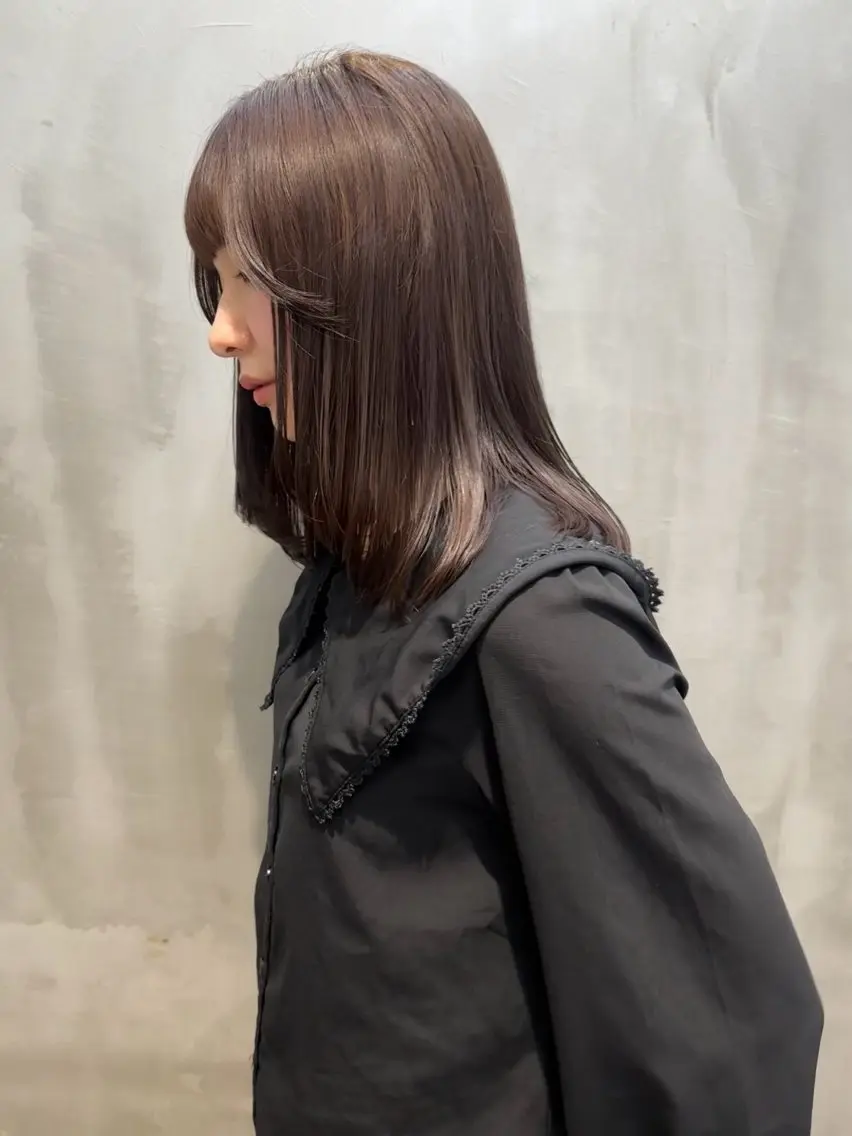 セミロング newi 梅田 /kyokaのヘアスタイル