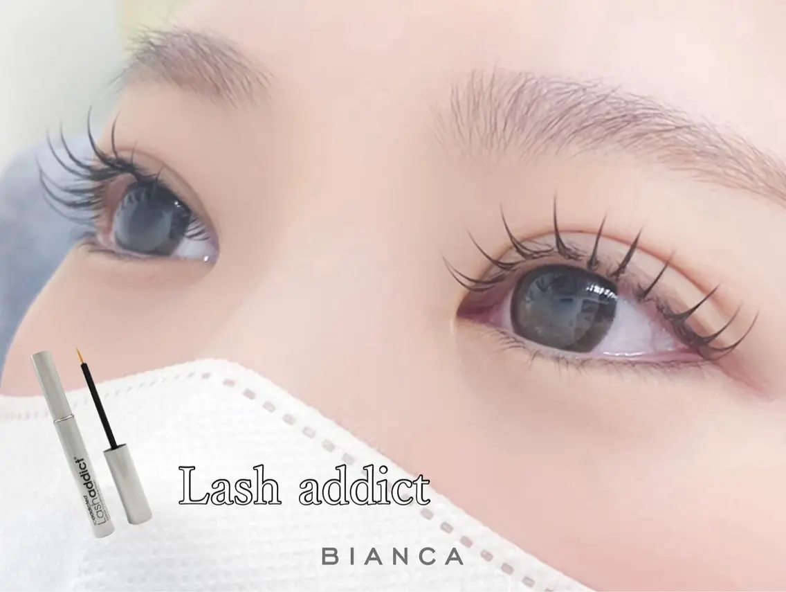 【💄ラッシュアディクト付き】まつげパーマ上￥13700ラッシュアディクト/まつ育/まつげパーマ/束感の写真