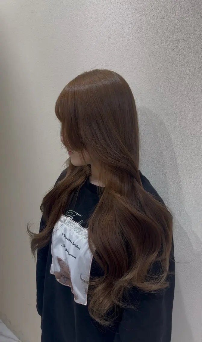 ロング カラー ベージュカラー ヘアカラー 髪質改善🫧 カラー特化/Hinaのヘアスタイル