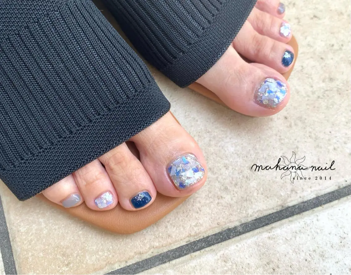 ネイル フットネイル mahana nailのネイルデザイン