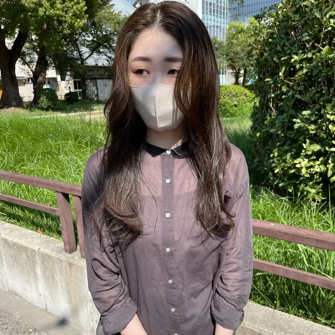 ロング fubuki🪷 似合わせカットカラーのヘアスタイル