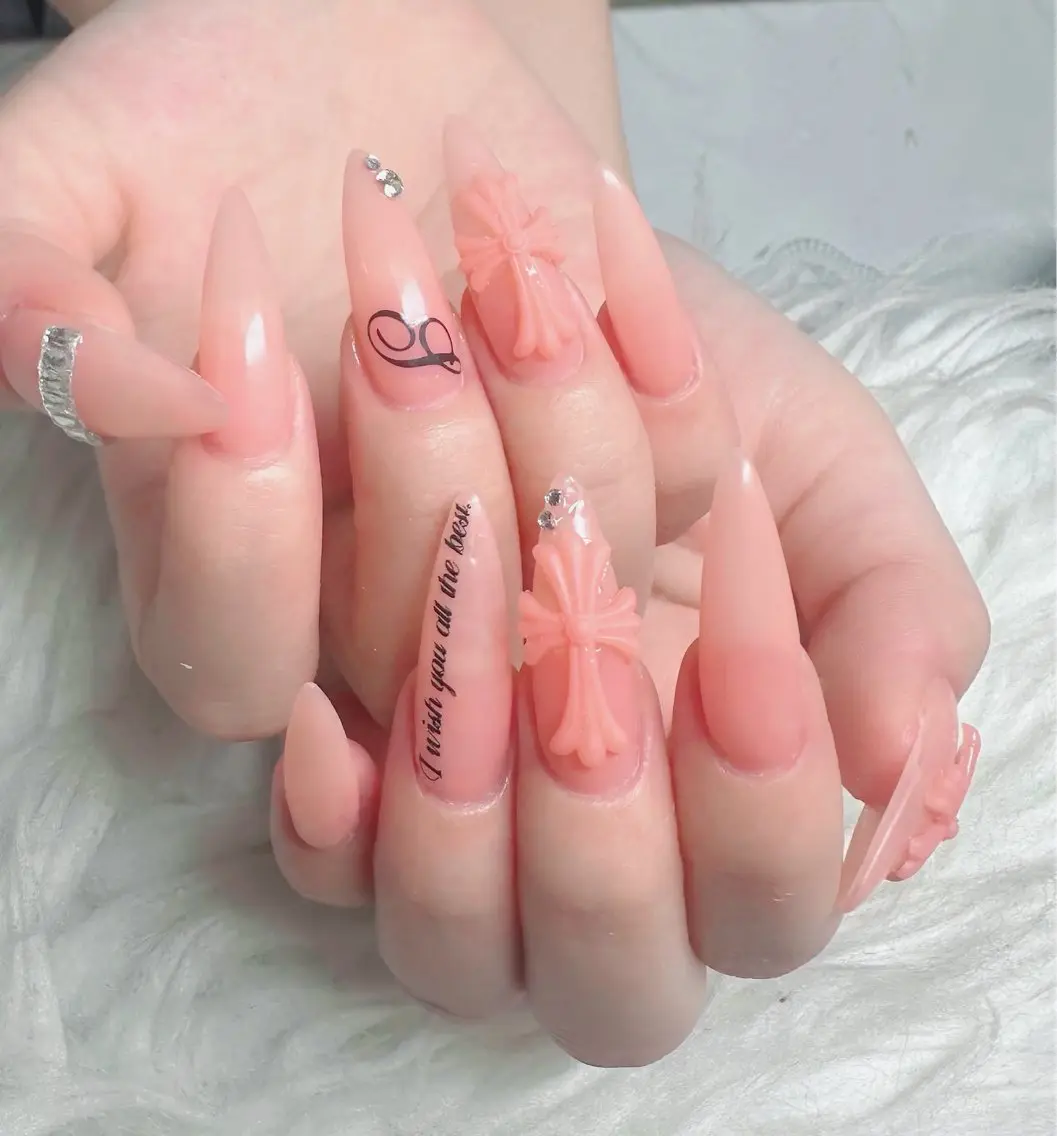 ネイル フットネイル フレンチネイル グラデーション 韓国ネイル ロングネイル ハンドネイル Hani Nail Salonのネイルデザイン
