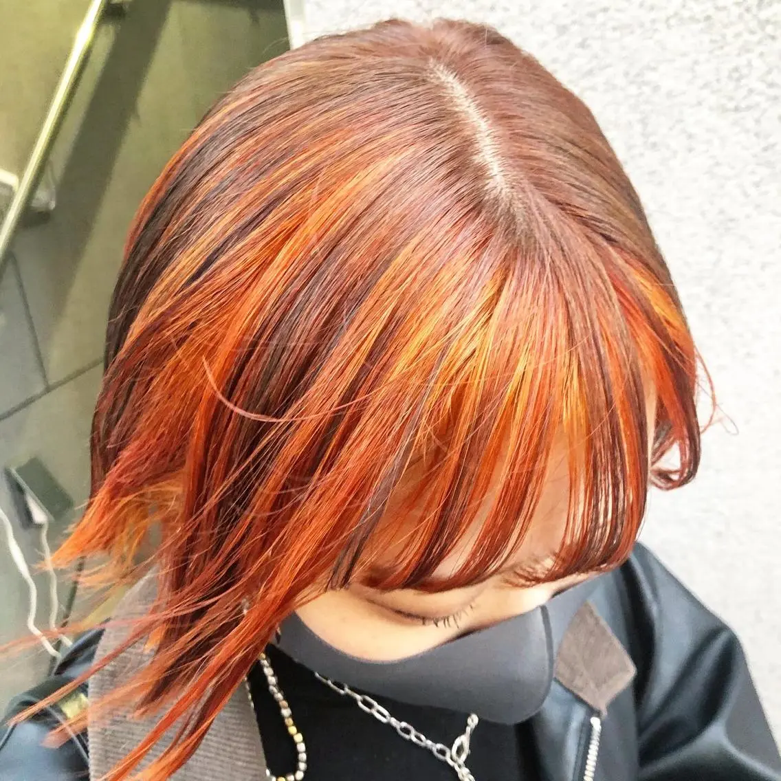 ショート 🪼個性、雰囲気🪼 ⛈オカダ🎧のヘアスタイル