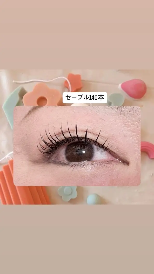マツエク・マツパ セーブル マツエク mist AYA 🏝️eyelashのマツエク・マツパデザイン