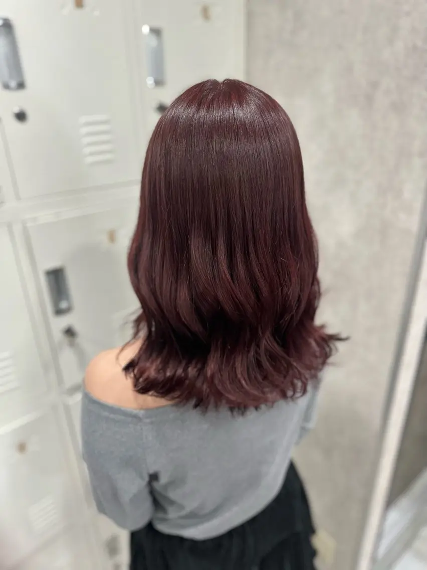 ミディアム MOURI CHISATOのヘアスタイル