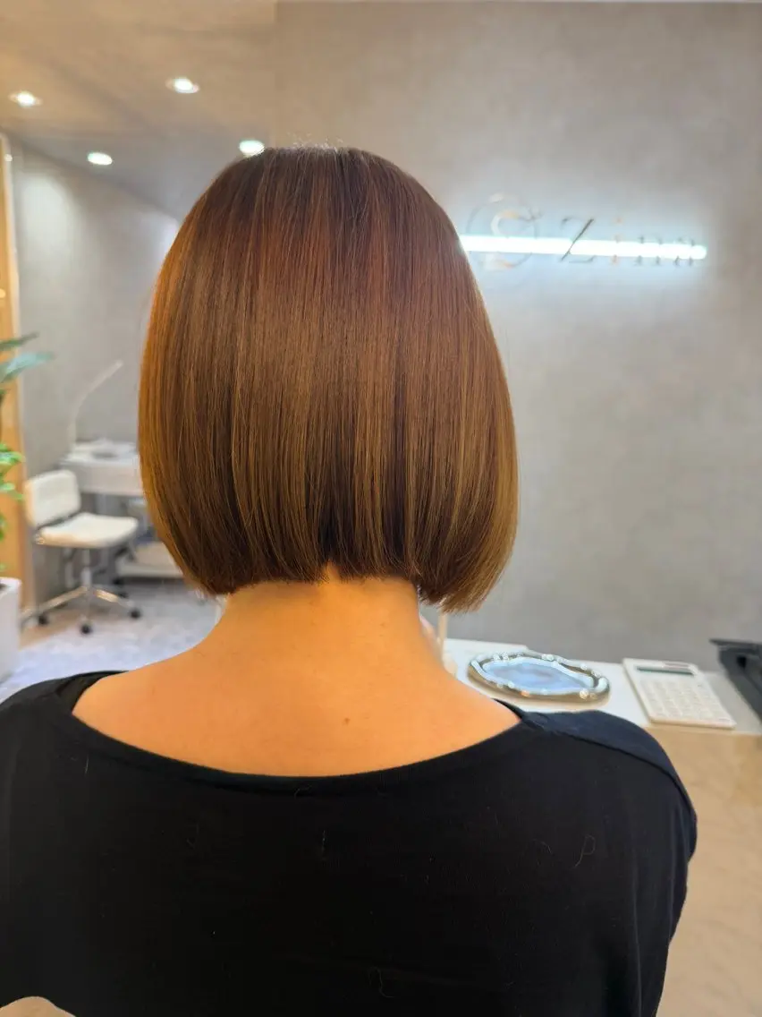 ショート カット トリートメント 🎀髪質改善/艶髪/ 艶カラー🎀浅田涼風のヘアスタイル