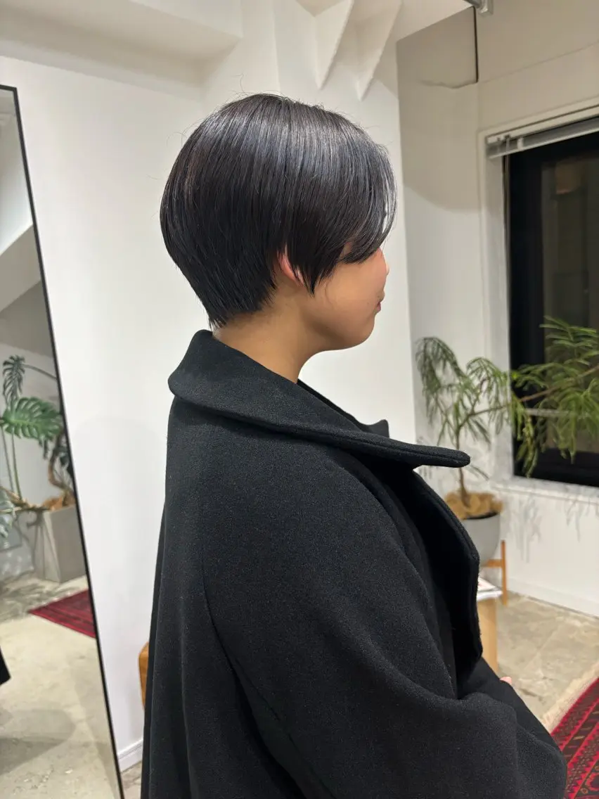 カット(ボブやショートボブ)の写真