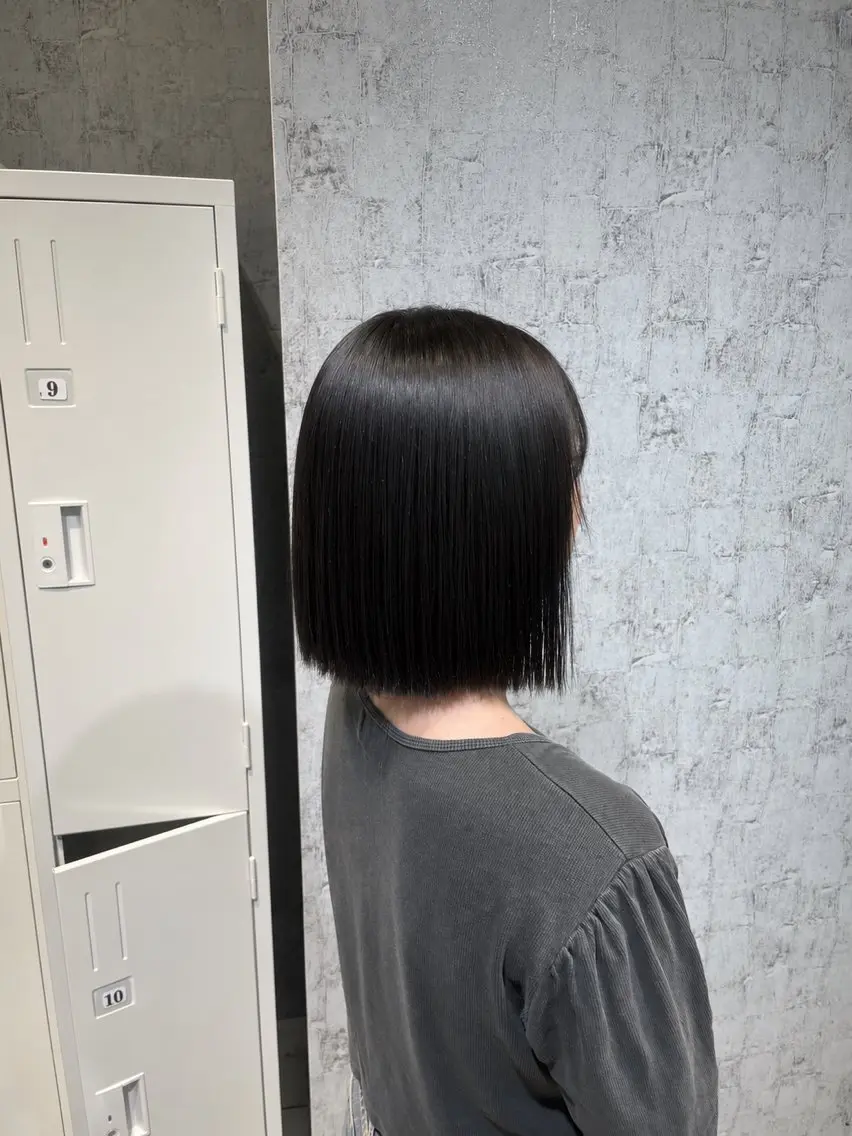 ショート ヘアカラー トリートメント 赤み消し艶カラー🍀 DAIGOのヘアスタイル