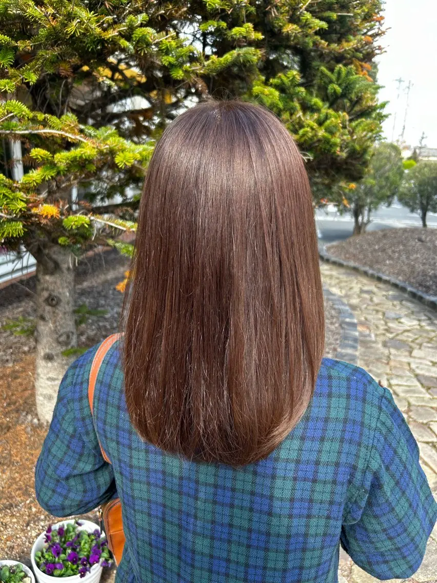 ロング ヘアカラー ヘアルームflat・ Rena🌼ྀིのヘアスタイル